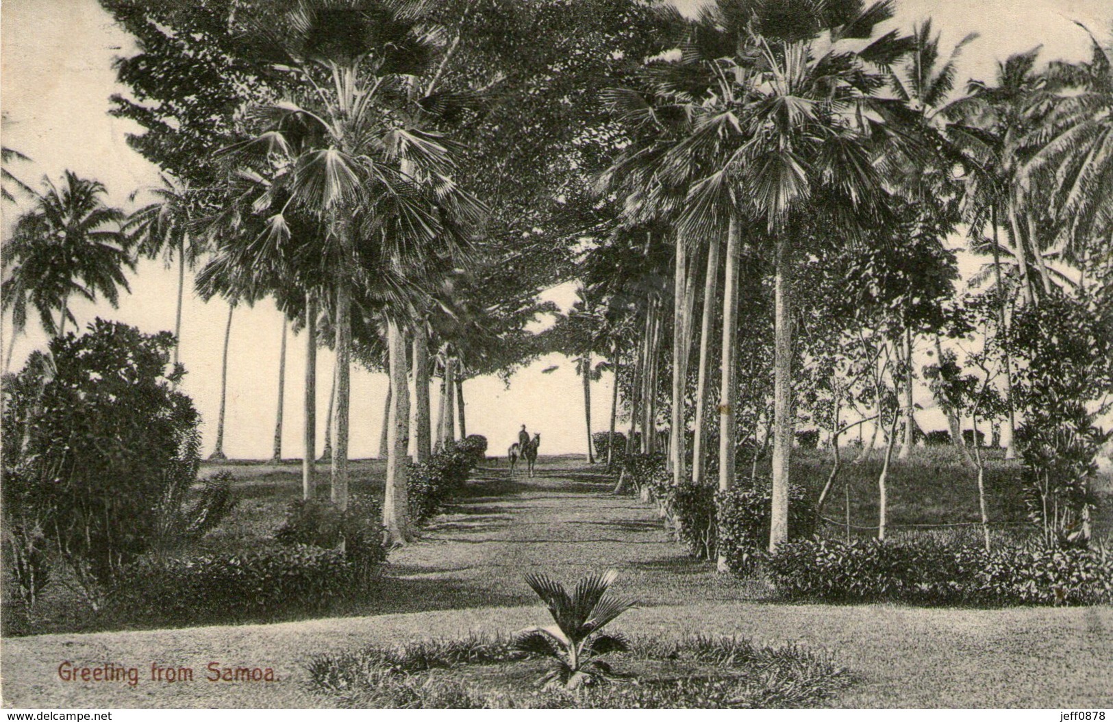 OCEANIE - SAMOA - Greeting From SAMOA - Très Bon état - 1910 - Très Bon état - Samoa