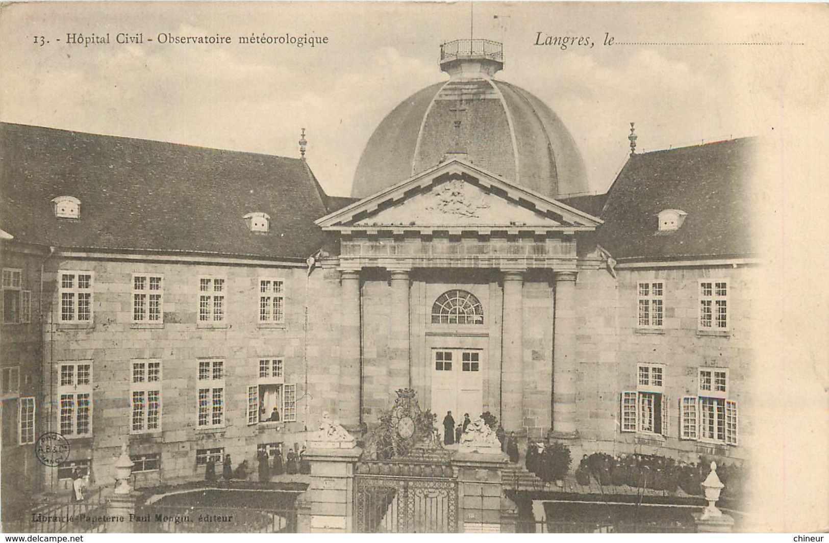 LANGRES HOPITAL CIVIL OBSERVATOIRE METEOROLOGIQUE - Langres