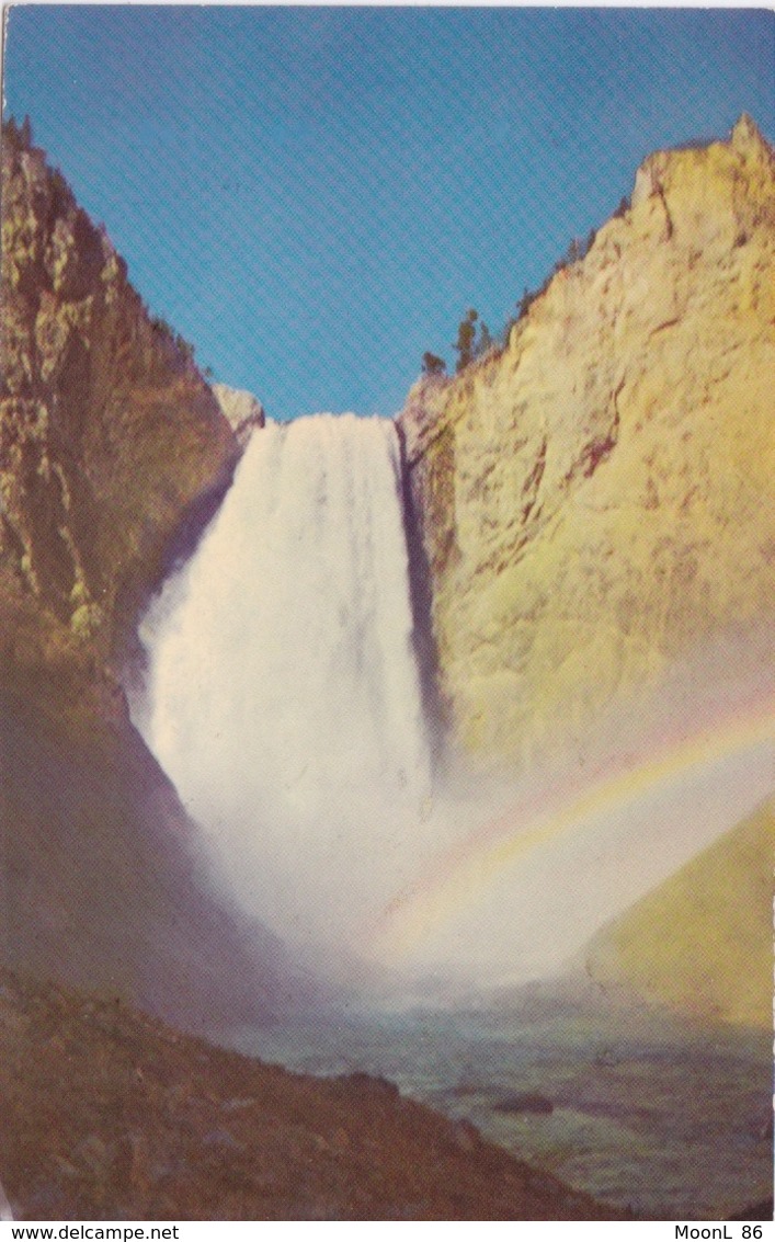 USA - THEME YELLOWSTONE PARK - LOWER FALLS OF YELLOWSTONE - USA Nationalparks