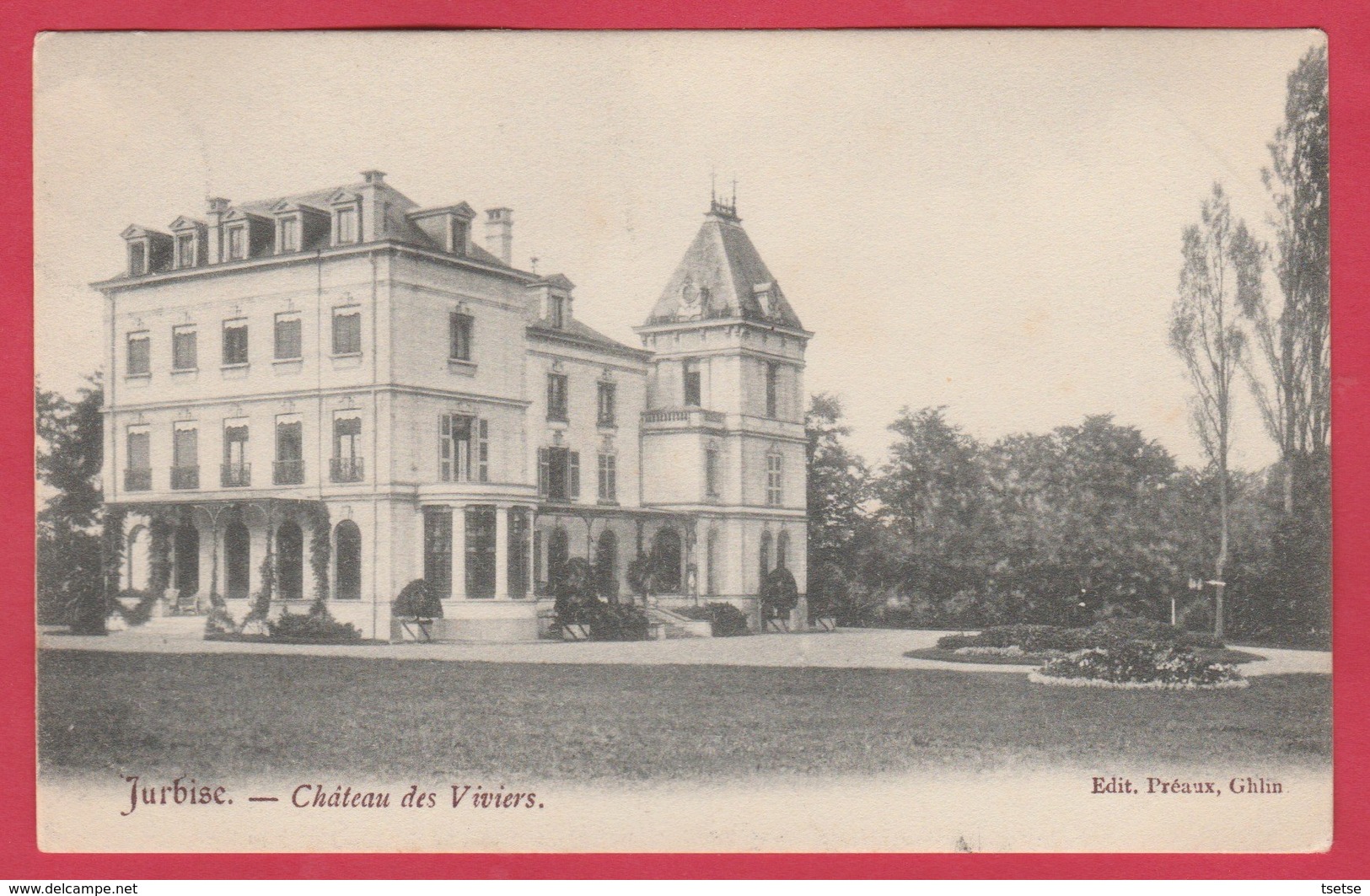 Jurbise - Château Des Viviers - 1914  ( Voir Verso ) - Jurbise