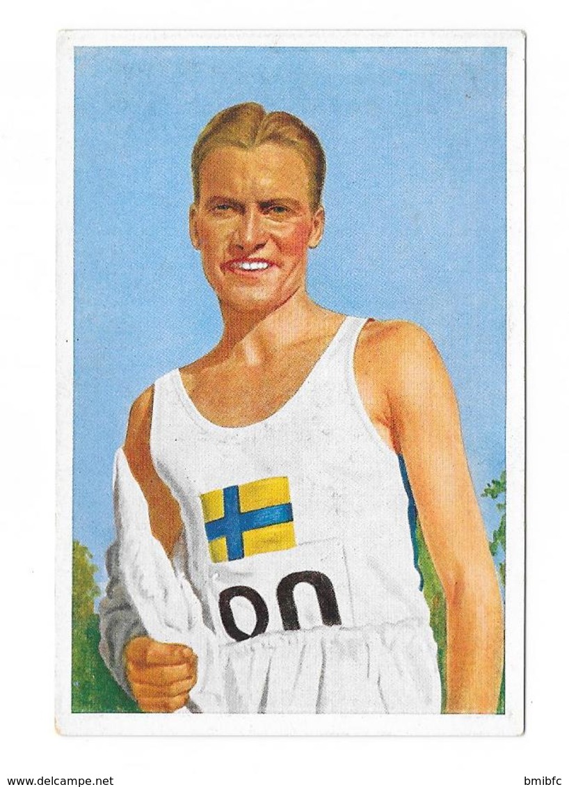Olympia 1936 - BERLIN - Erik Ny, Schweden - Tarjetas