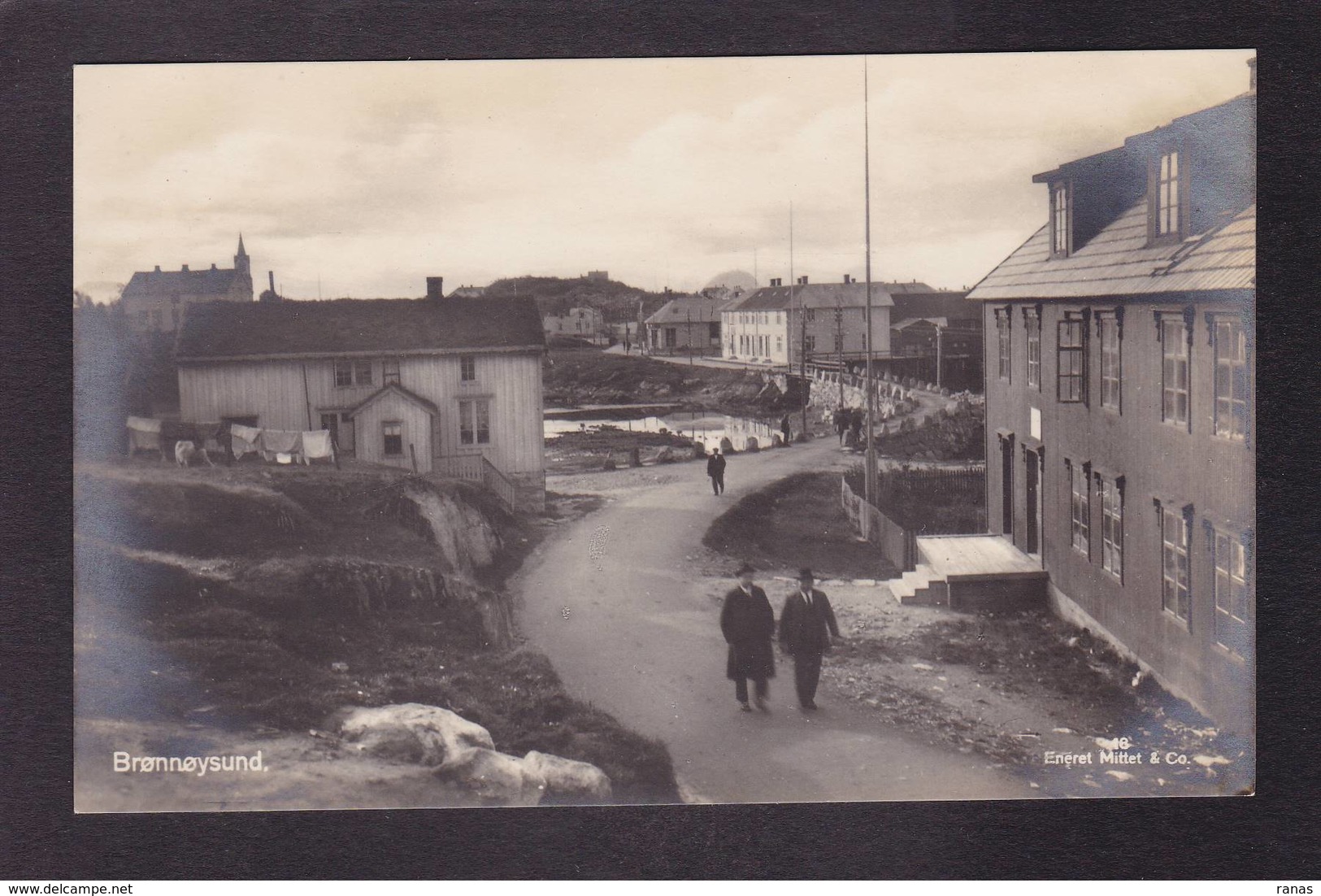 CPA Norvège Norge Non Circulé Carte Photo Bronnoysund - Noorwegen