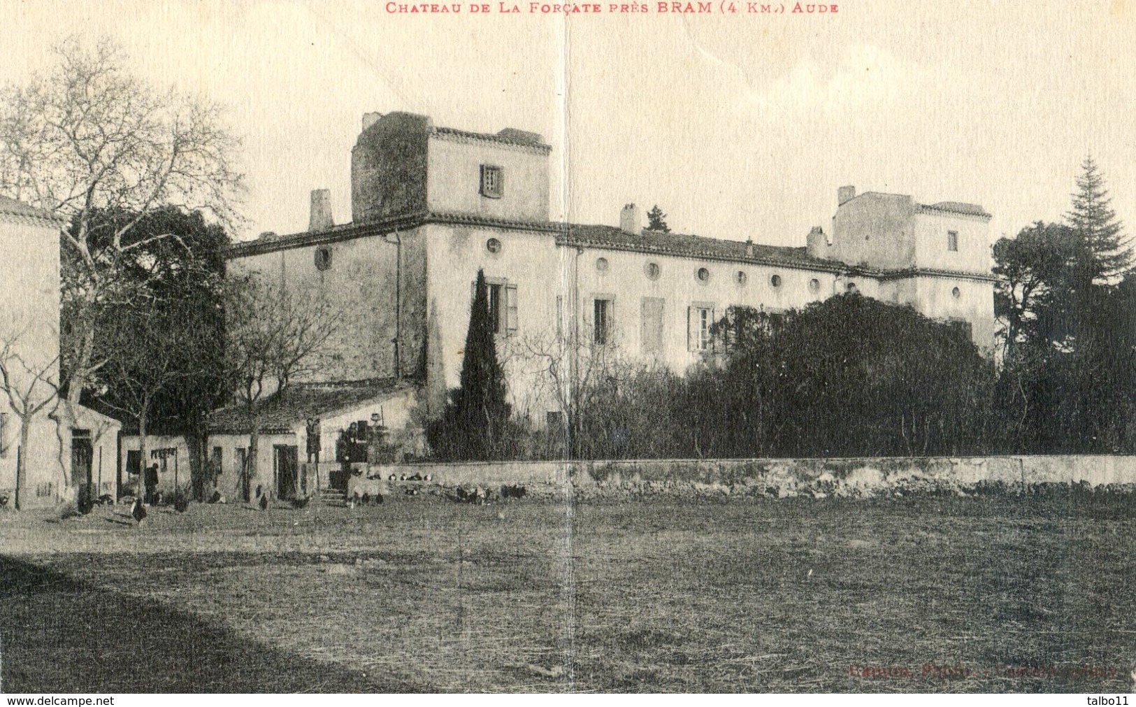 11 - Aude - Château De La Forçate Près Bram - Bram