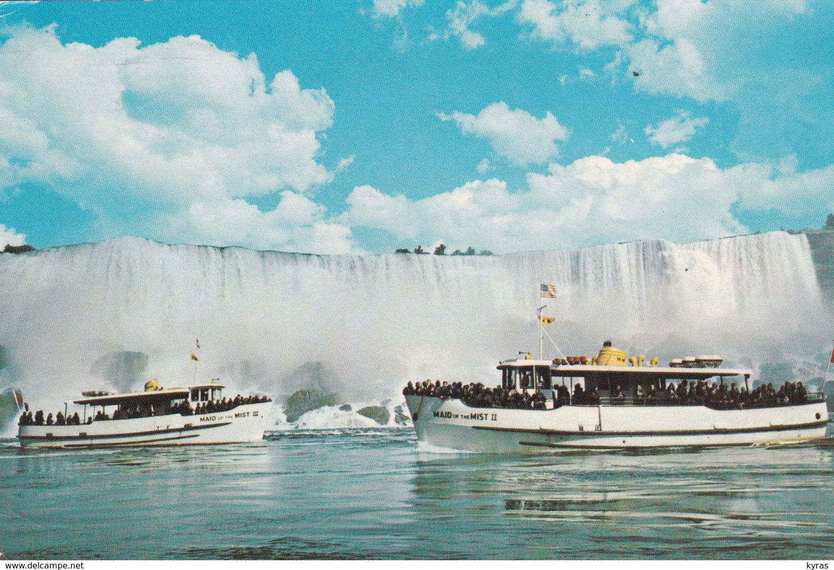 CANADA 35 Cts  Tableau "Sans Titte "N° 6 De Paul-Emile Borduas S/ Cpm 9x14  Bateau "Maid Of The Mist" - Used Stamps