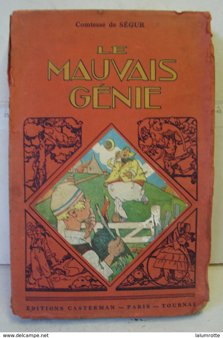 Liv. 361. Comtesse De Ségur. Le Mauvais Génie - Casterman