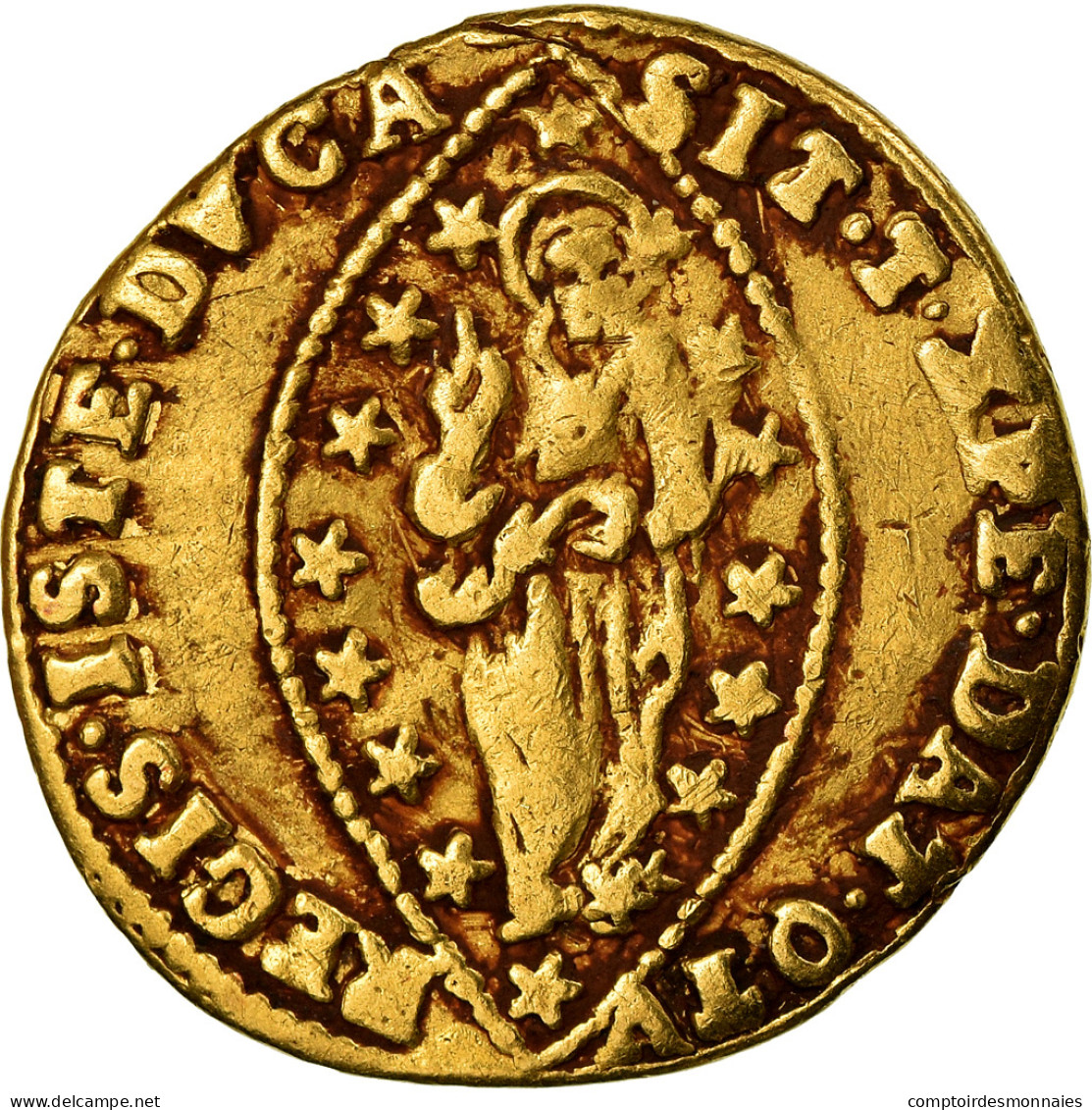 Monnaie, Italie, VENICE, Alvise Mocenigo IV, Zecchino, TTB, Or, Friedberg:1358 - Venise