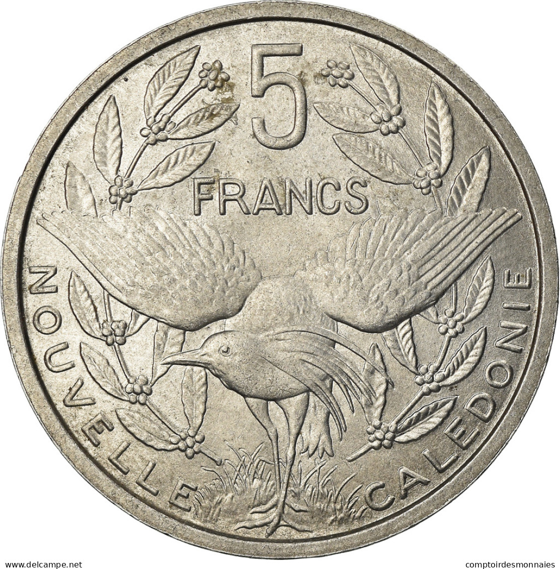 Monnaie, Nouvelle-Calédonie, 5 Francs, 1952, Paris, SUP, Aluminium, KM:4 - Neu-Kaledonien