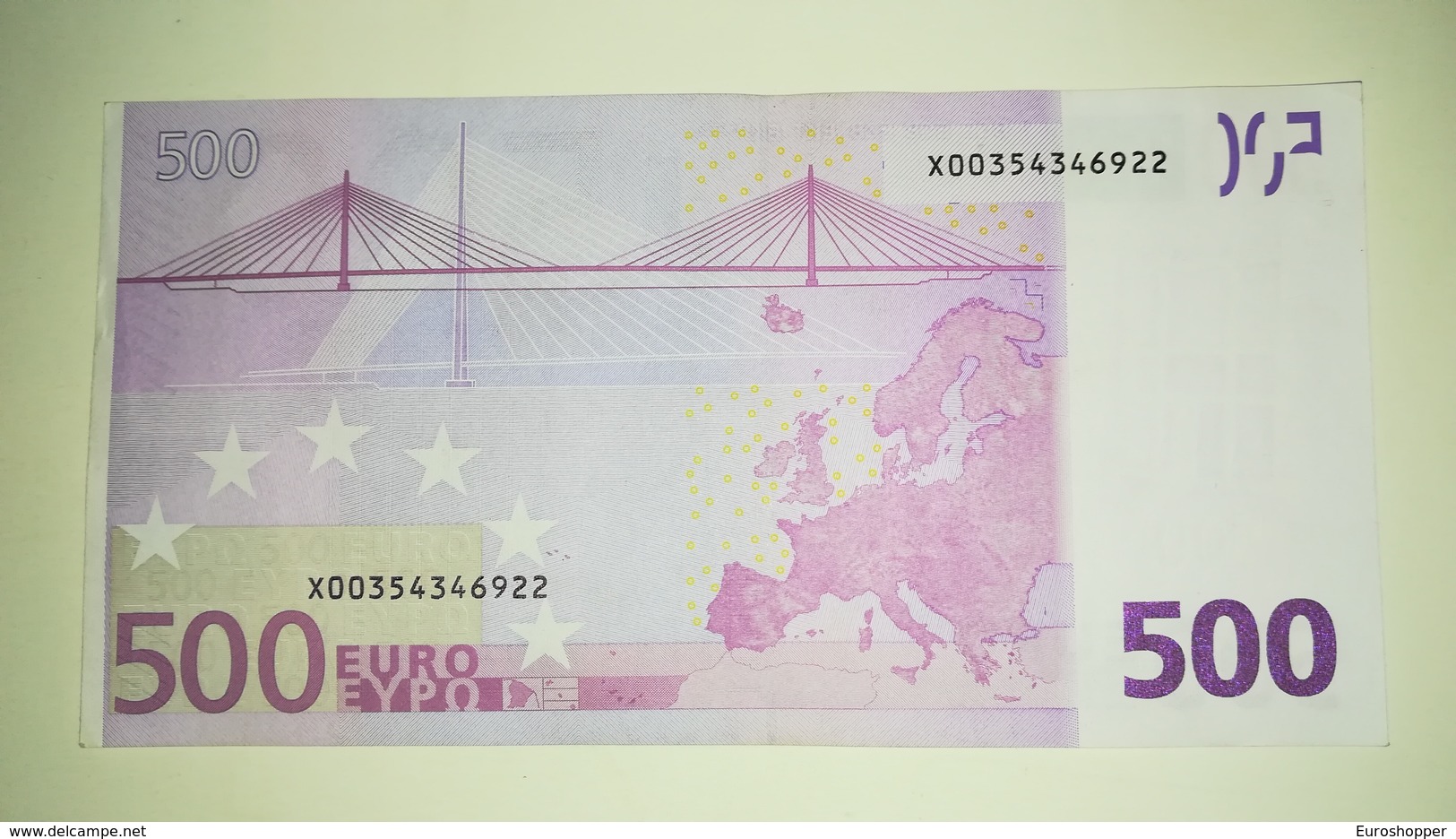 EURO-GERMANY 500 EURO (X) R002 Sign DUISENBERG - 500 Euro