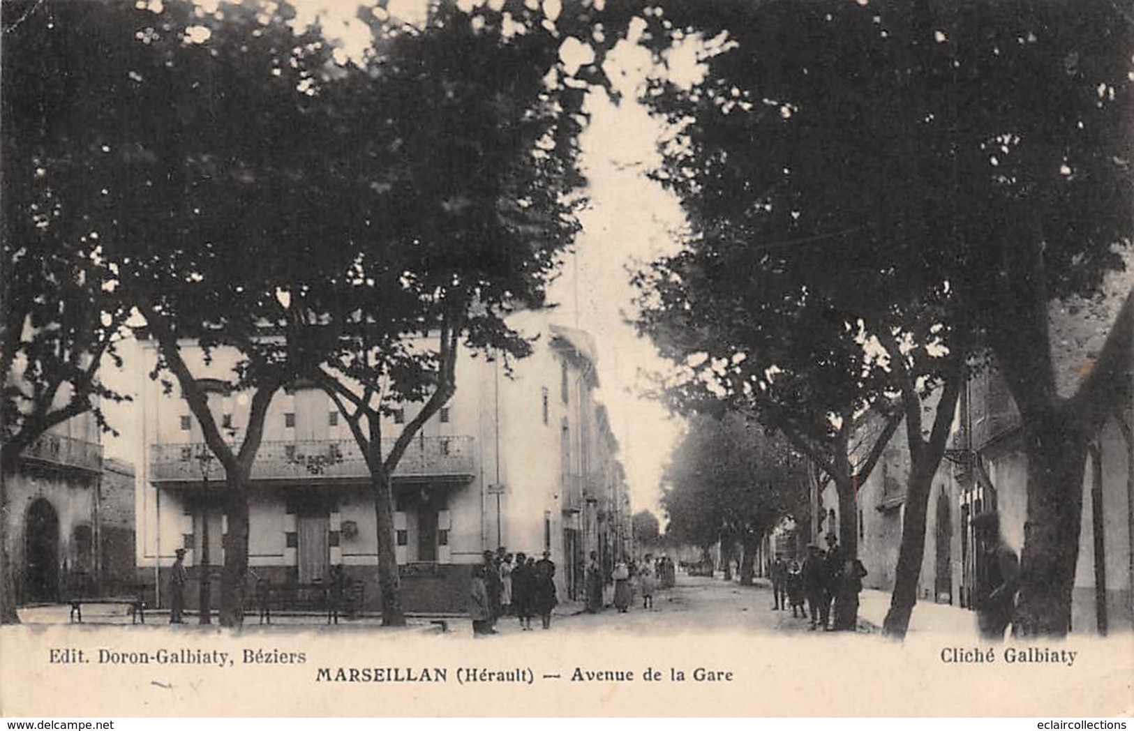 Marseillan           34         Avenue De La Gare               (voir Scan) - Marseillan