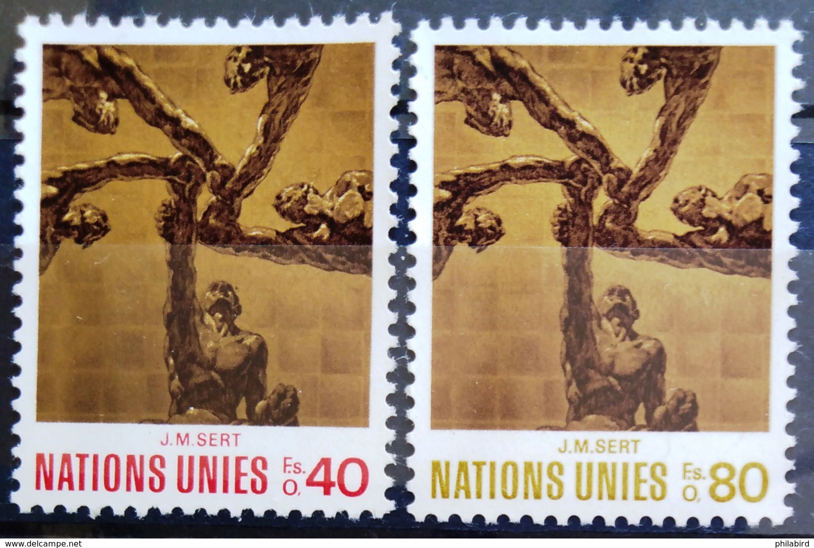 NATIONS-UNIS  GENEVE                  N° 28/29                      NEUF** - Nuevos