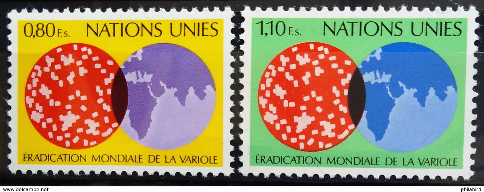 NATIONS-UNIS  GENEVE                  N° 73/74                      NEUF** - Nuevos