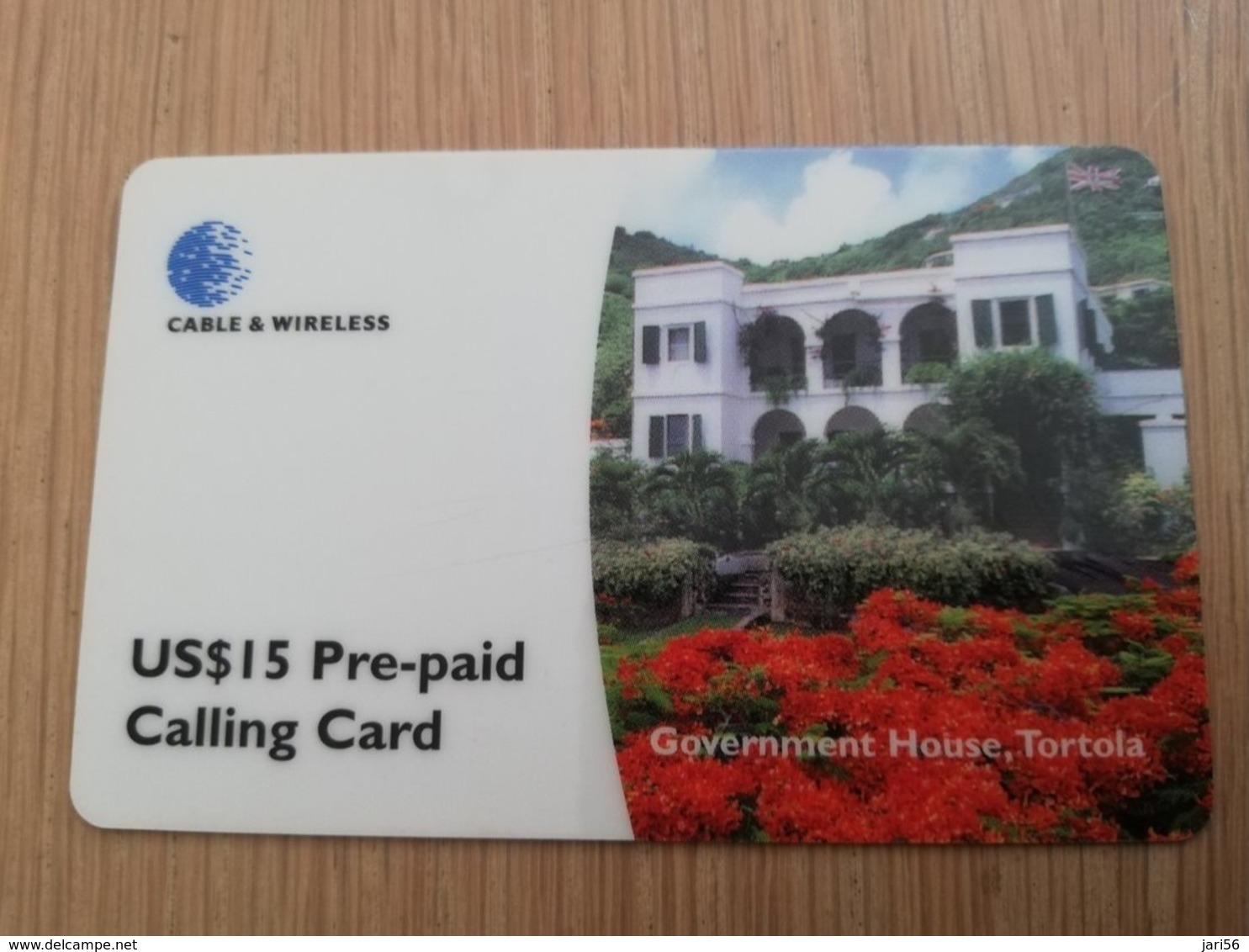 BRITSCH VIRGIN ISLANDS  US $ 15,- GOVERMENT HOUSE TORTOLA   BVI-03  **2059** - Jungferninseln (Virgin I.)