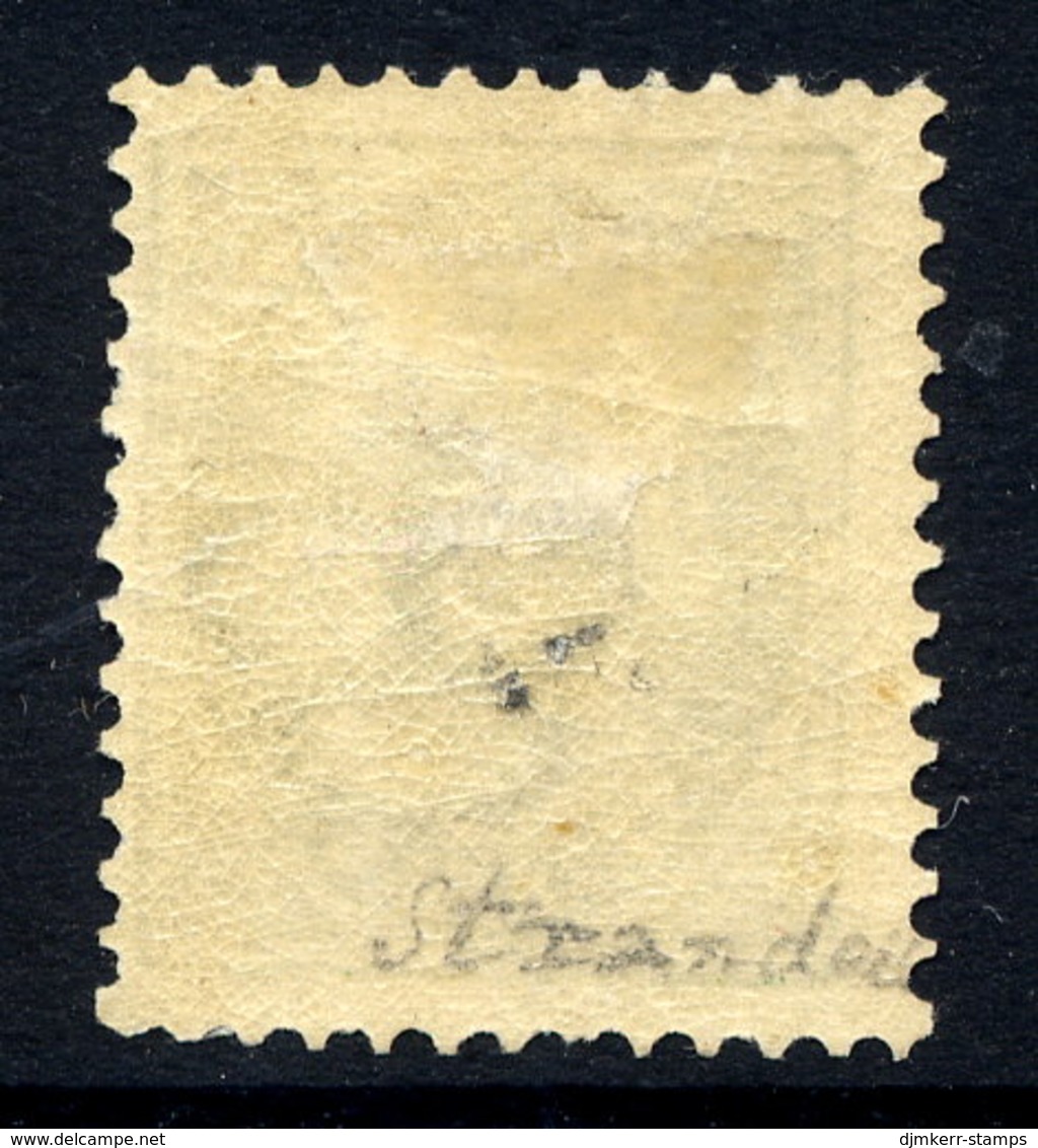 ICELAND 1897 3a. On 5a. Surcharge Type I Word Only LHM / *.  Michel 19 B I - Nuovi