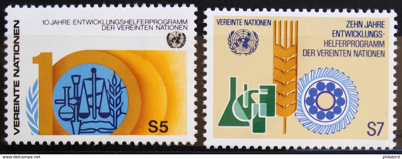 NATIONS-UNIS  VIENNE                  N° 21/22                     NEUF** - Ungebraucht