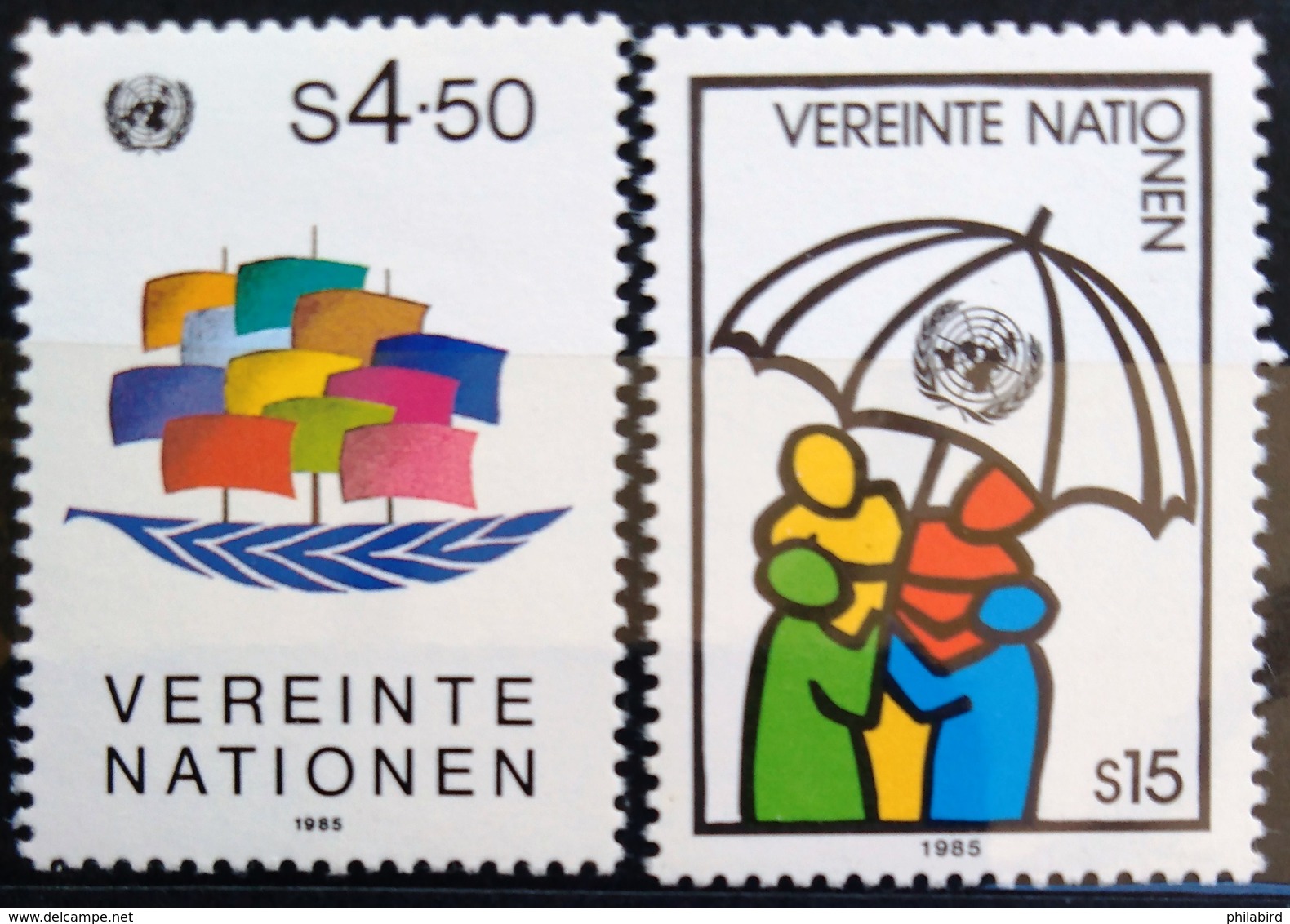 NATIONS-UNIS  VIENNE                  N° 49/50                     NEUF** - Ungebraucht