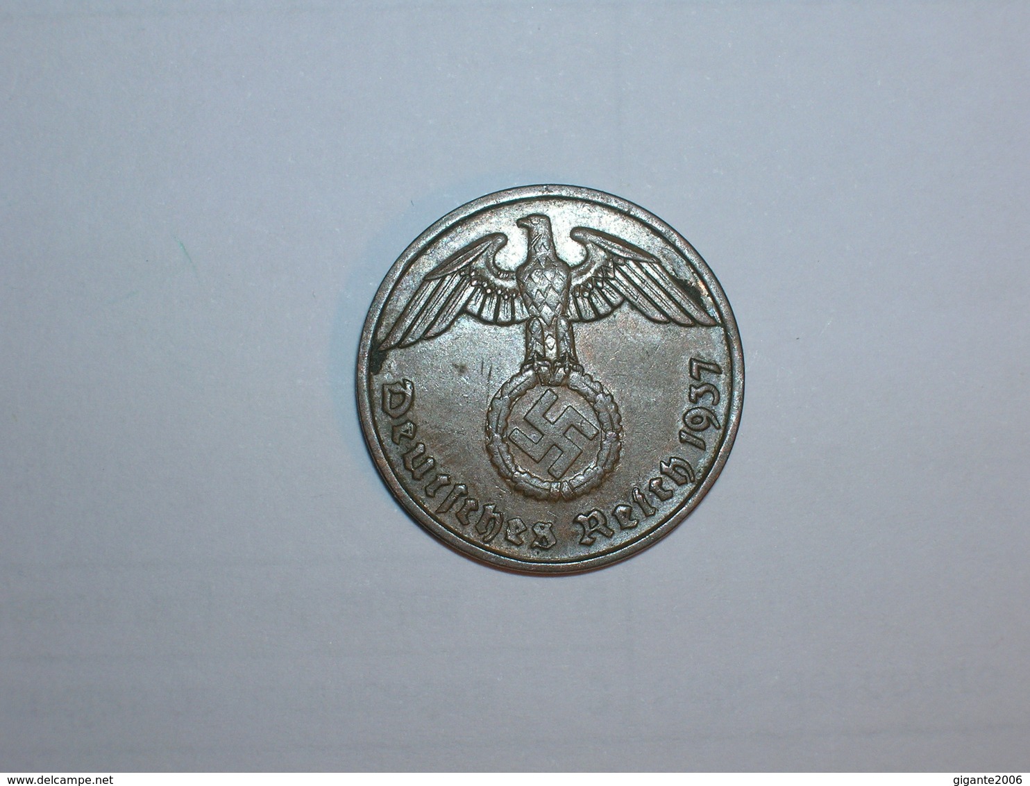 ALEMANIA- 2 PFENNIG 1937 F (937) - 2 Reichspfennig