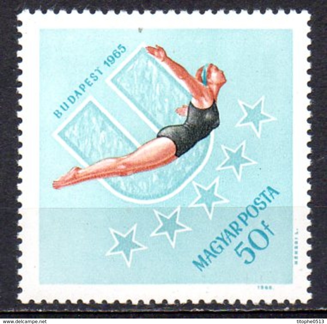 HONGRIE. N°1756 De 1965. Plongeon. - Plongeon