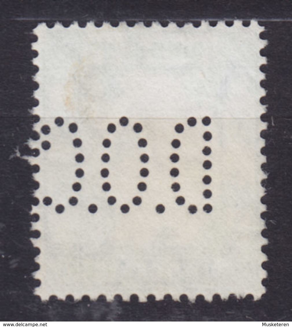 Hong Kong 1904 Mi. 77   2c. King Edw. VII. Perfin Perforé Lochung 'D.O.C.' Det Oversishe Compagnes (2 Scans) - Unused Stamps
