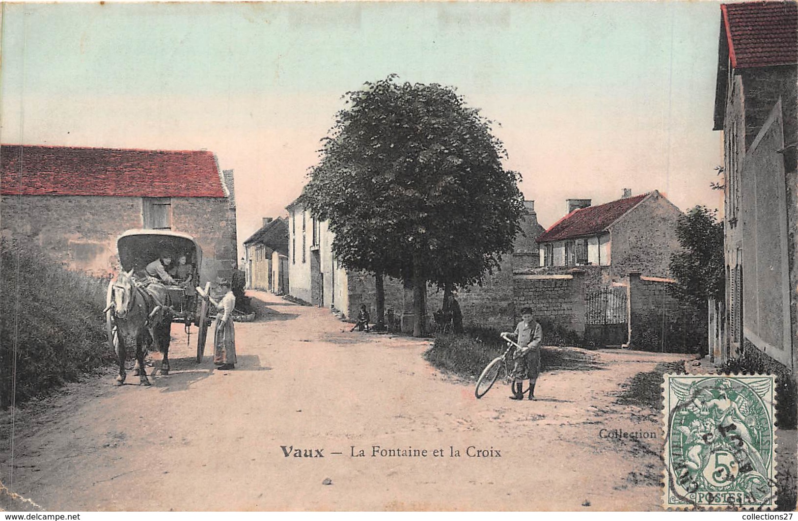 78-VAUX-LA FONTAINE ET LA CROIX - Vaux De Cernay