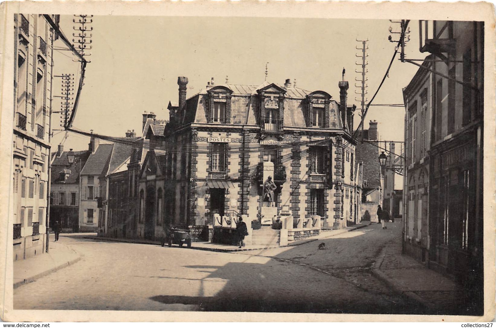 78-HOUDAN- LE BUREAU DE POSTES - Houdan