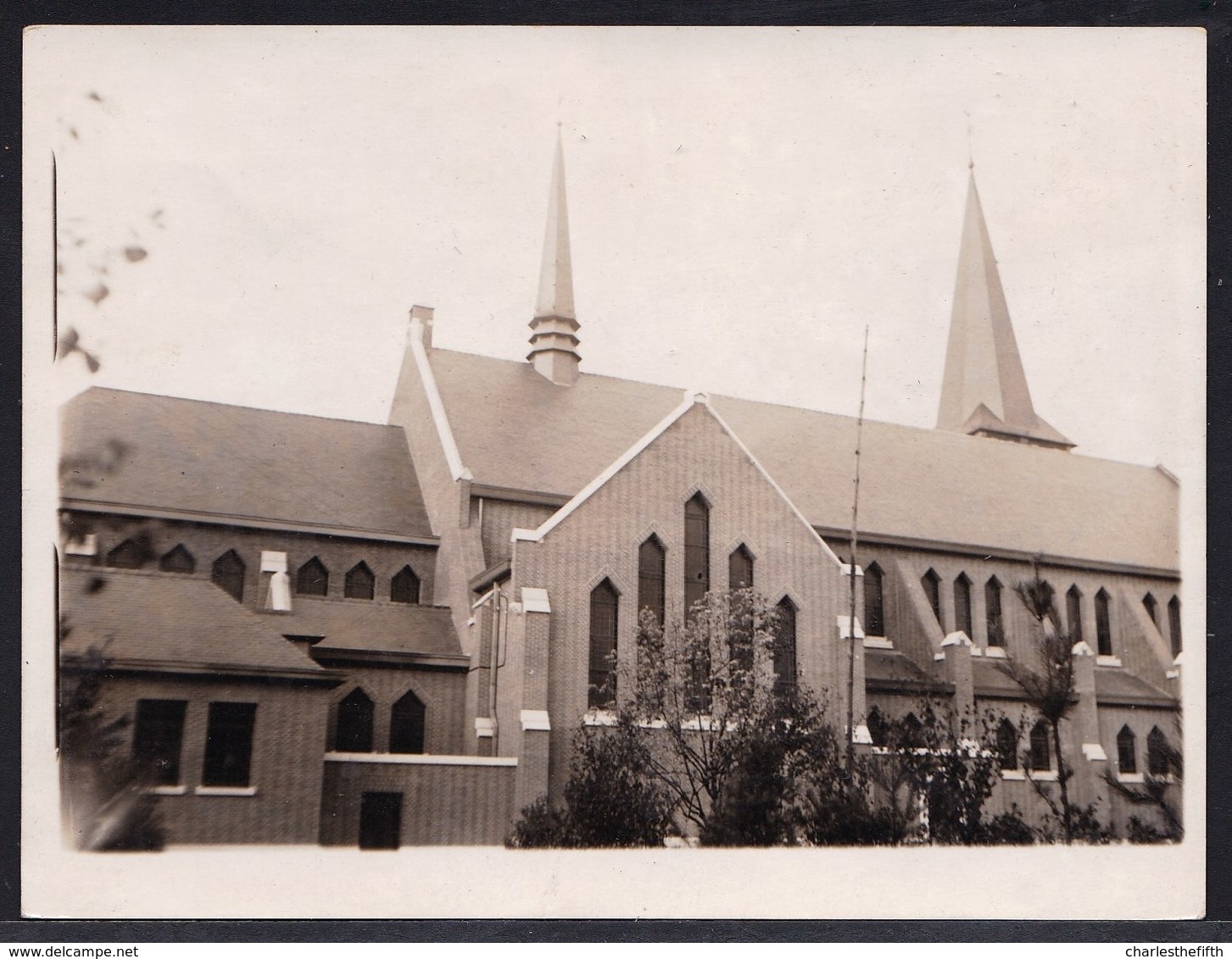 OUDE PERSFOTO * HECHTEL KERK * 12 X 9cm - Hechtel-Eksel