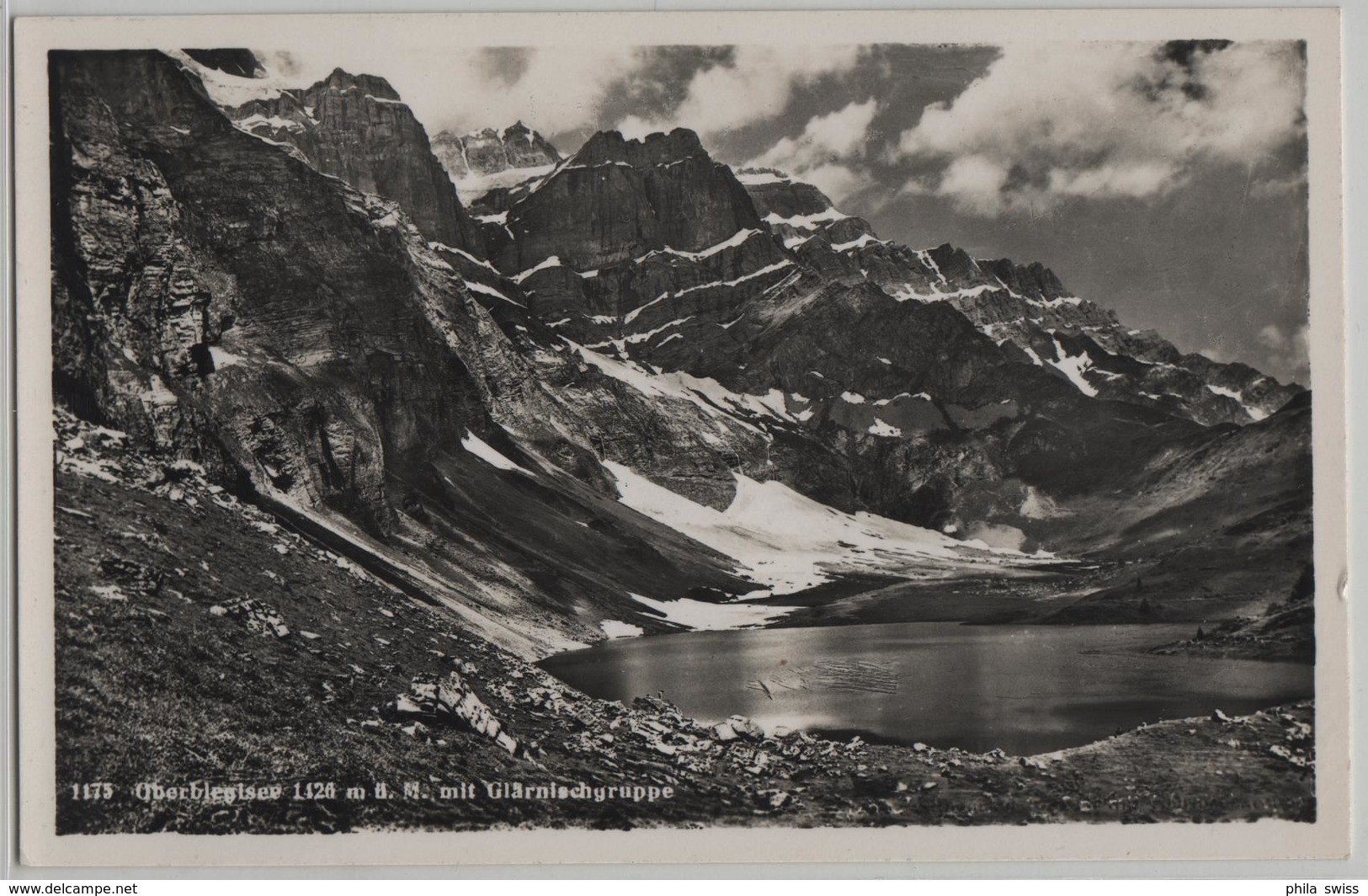 Oberblegisee (1426 M) Mit Glärnischgruppe - Photo: H. Schönwetter-Elmer - Elm