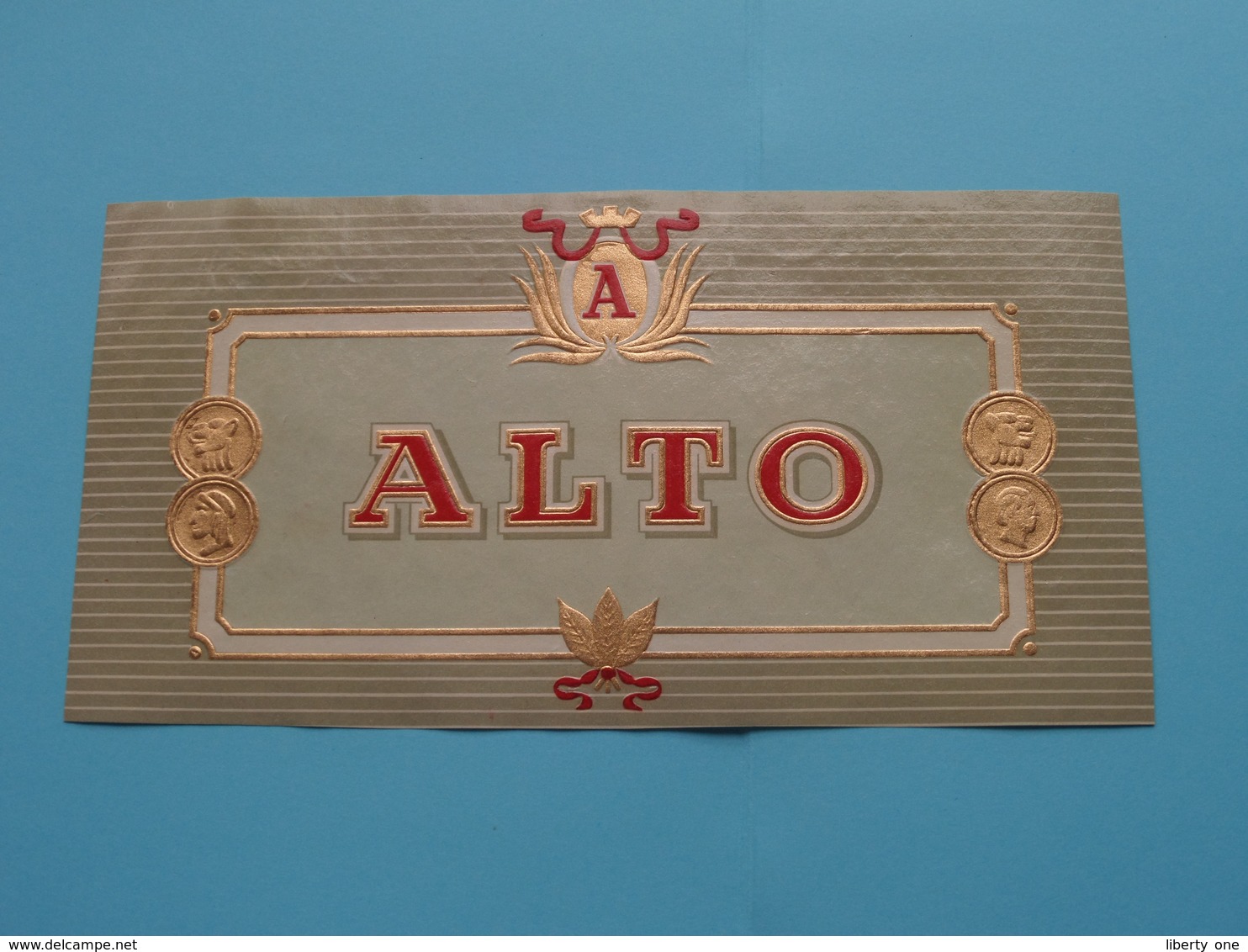 ALTO ( Formaat +/-  > 8,5 X 17 Cm. > Good Condition > See Scan ) ! - Etiquettes