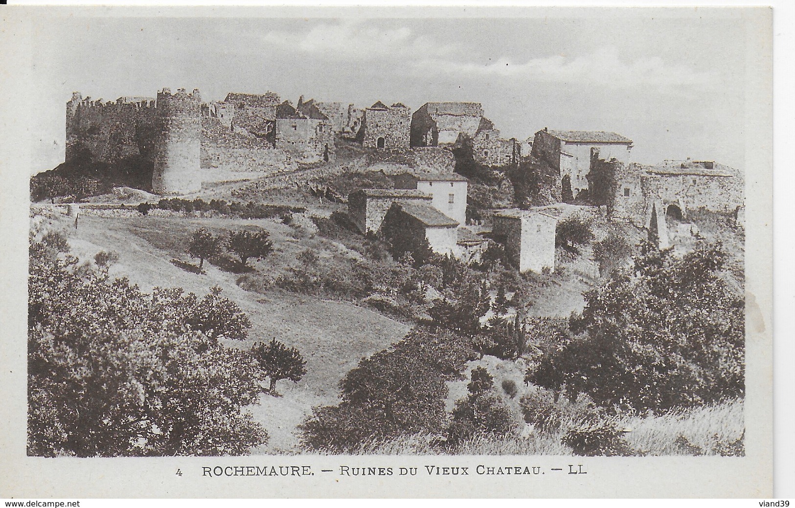 Rochemaure - Ruines Du Vieux Chateau - Rochemaure