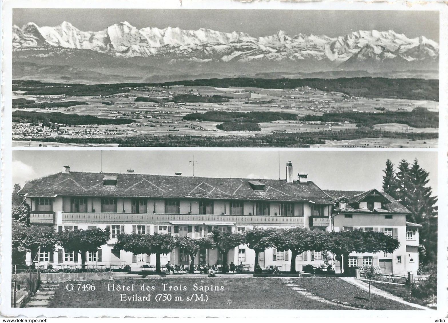 SUISSE HOTEL DES TROIS SAPINS EVILARD - Evilard