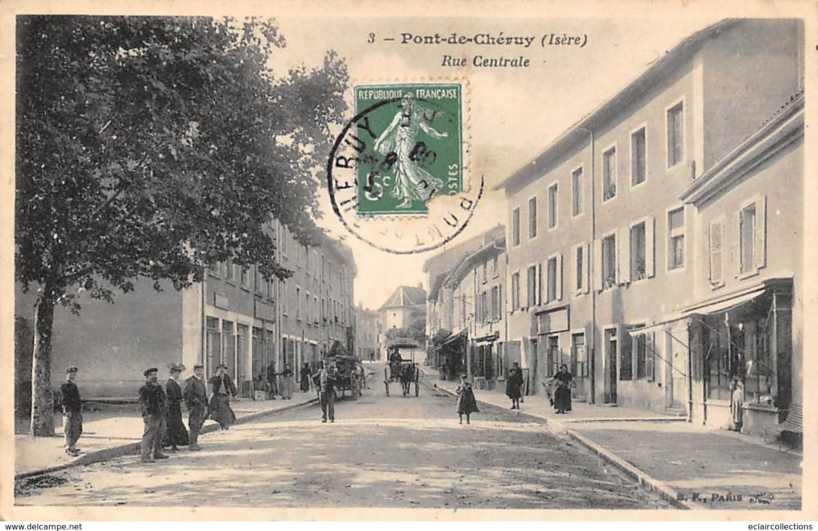 Pont De Chéruy            38          Rue Centrale     .              (Voir Scan) - Pont-de-Chéruy