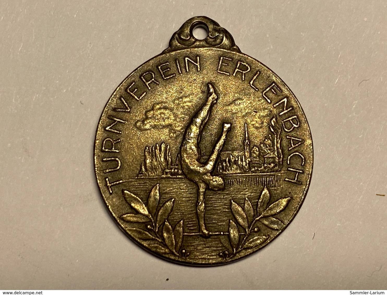 Sport Insigne 25 Jähriges Jubilaum TURNVEREIN ERLENBACH 1899 - 1924 Suisse Sportabzeichen - Gymnastik