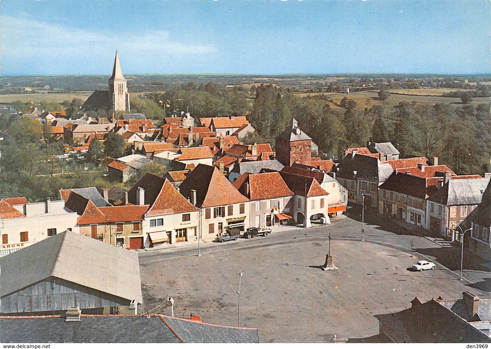 LEMBEYE - Place Du Marché - La Vieille Porte - L'Eglise Notre-Dame - Lembeye