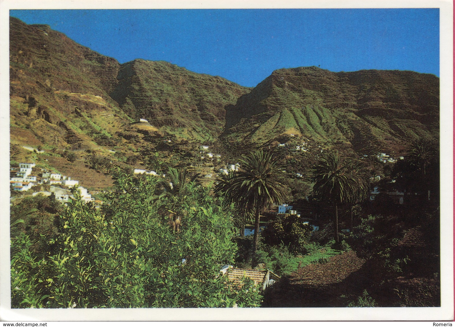 Canaries - La Gomera - Valle Gran Rey - Ecrite, Timbrée - - Gomera
