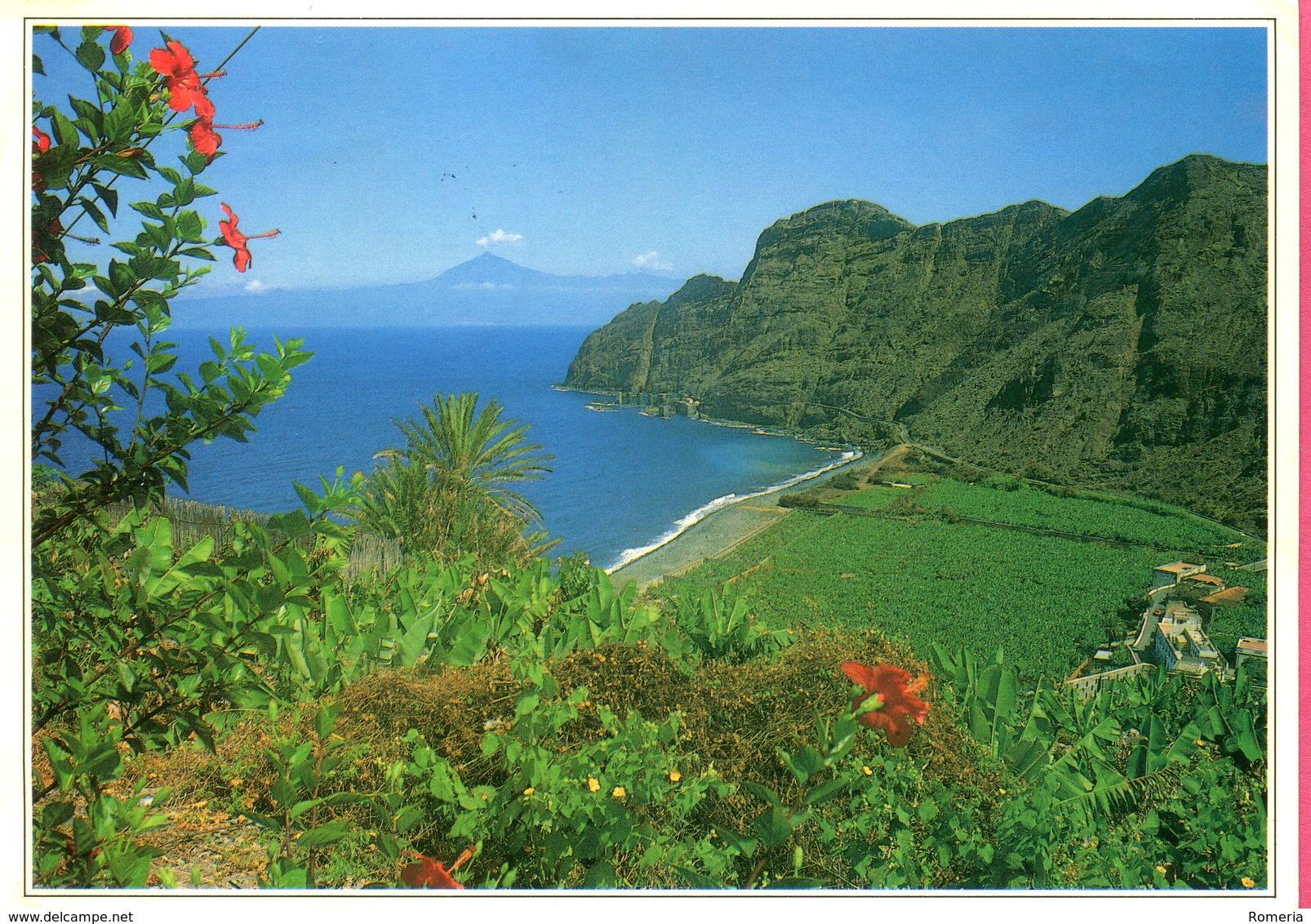 Canaries - La Gomera - Valle De Hermigua - Ecrite, Timbrée - - Gomera