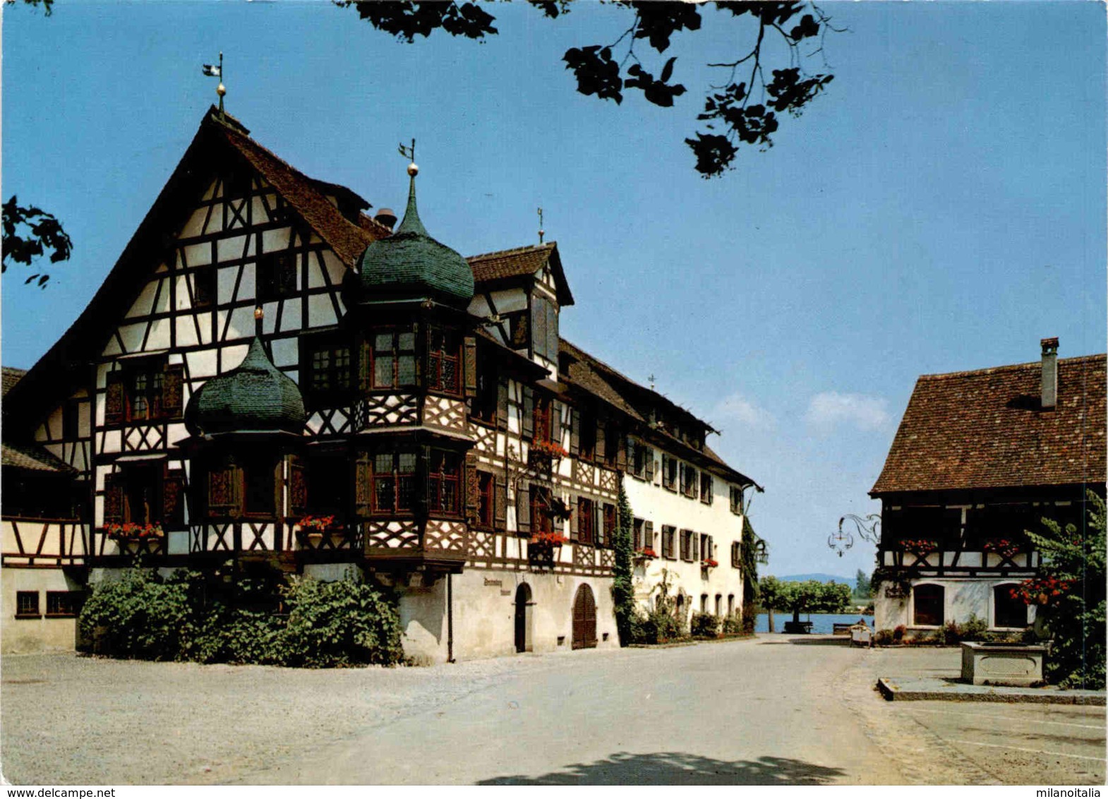 Restaurant Und Gasthaus Waaghaus Und Drachenburg - Gottlieben Am Untersee (33808) * 16. 9. 1974 - Gottlieben