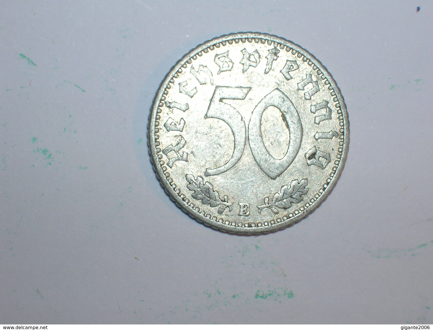 ALEMANIA 50 PFENNIG 1935 E (1219) - 50 Reichspfennig