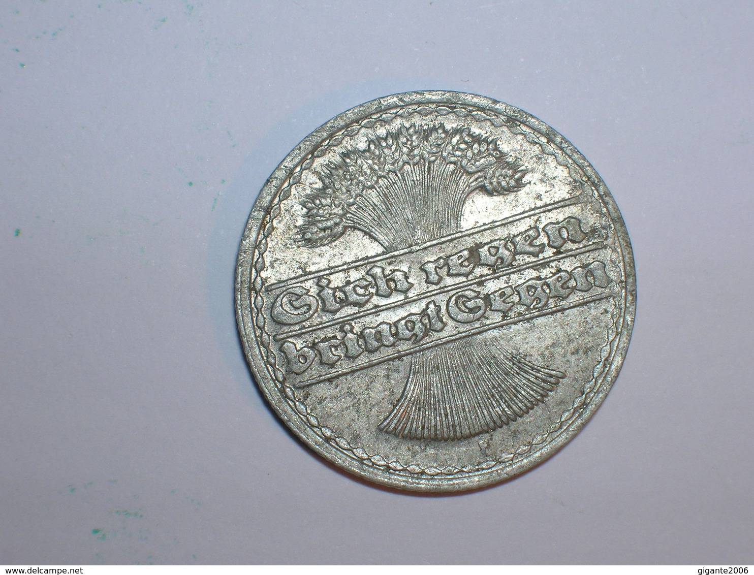 ALEMANIA 50 PFENNIG 1920 F (1228) - 50 Rentenpfennig & 50 Reichspfennig