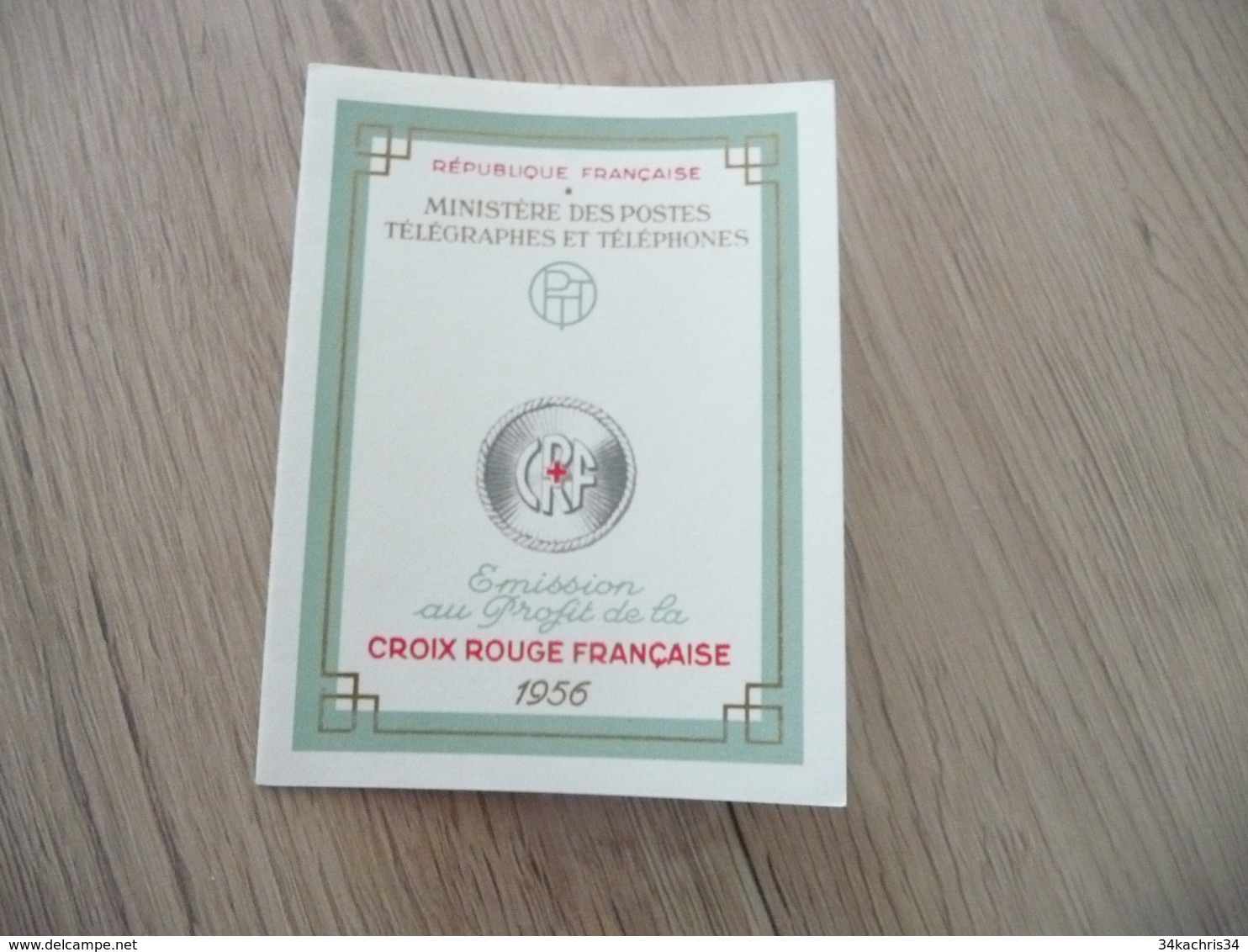 Carnet France  Croix Rouge TBE 1956 N° 2005 - Croix Rouge