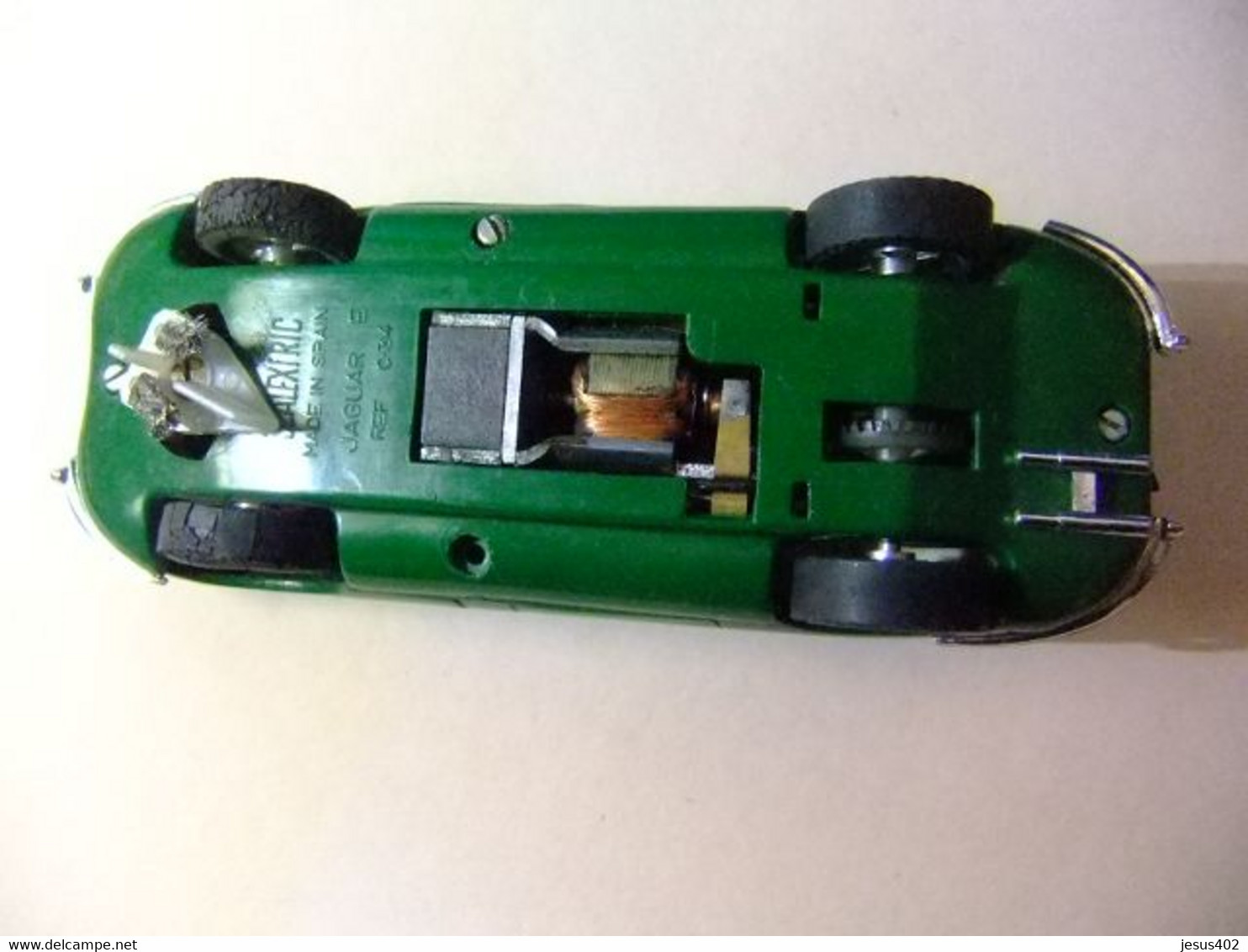 SCALEXTRIC Exin SCALEXTRIC JAGUAR E verde Ref. C34 Made in Spain