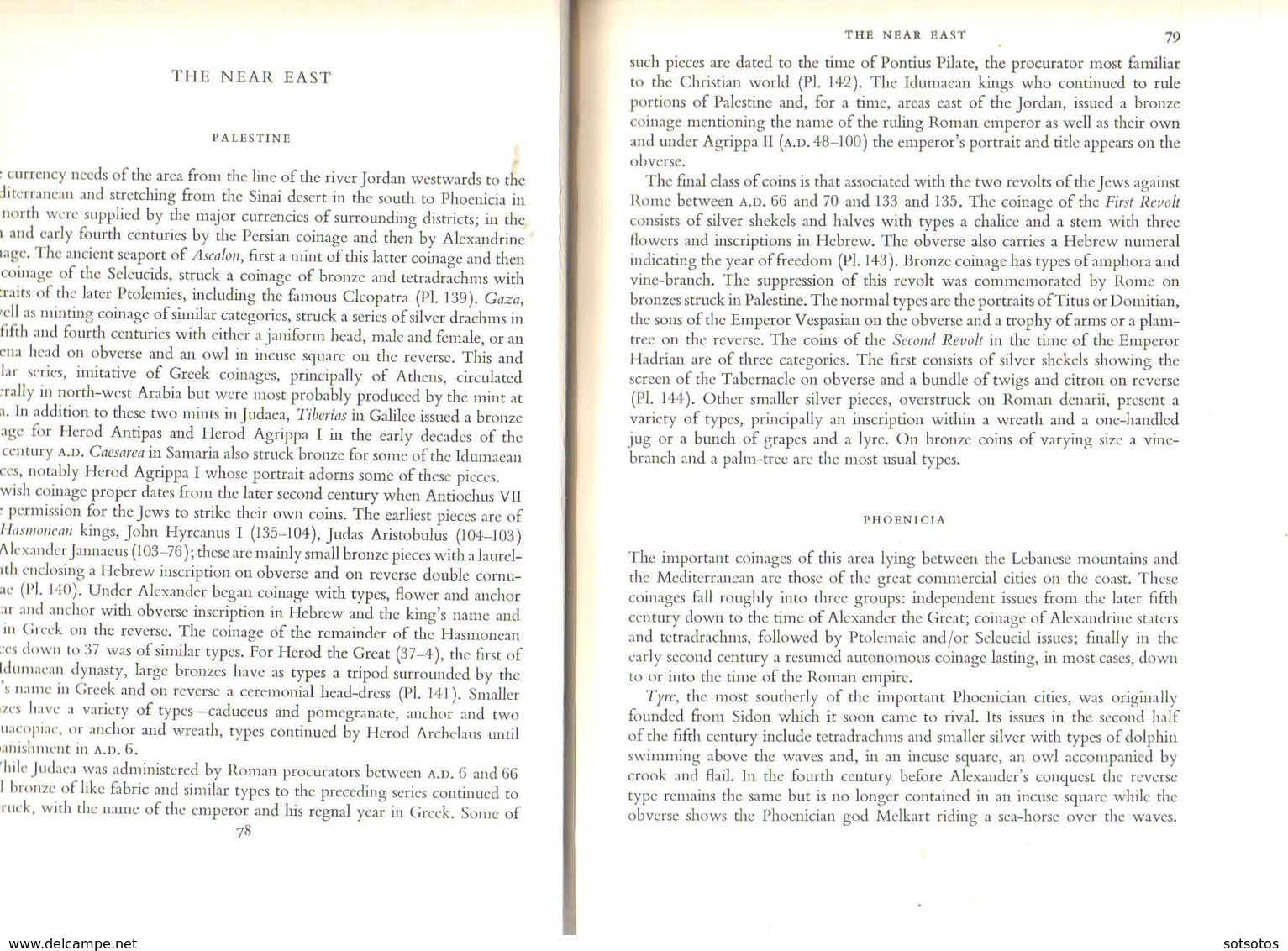 Coins, Ancient, Medieval And Modern By R.A.G. Carson, Ed. Hutchinson Of London, 1962 - 642 Pages + 64 Pages Of Plates Wi - Antiquité