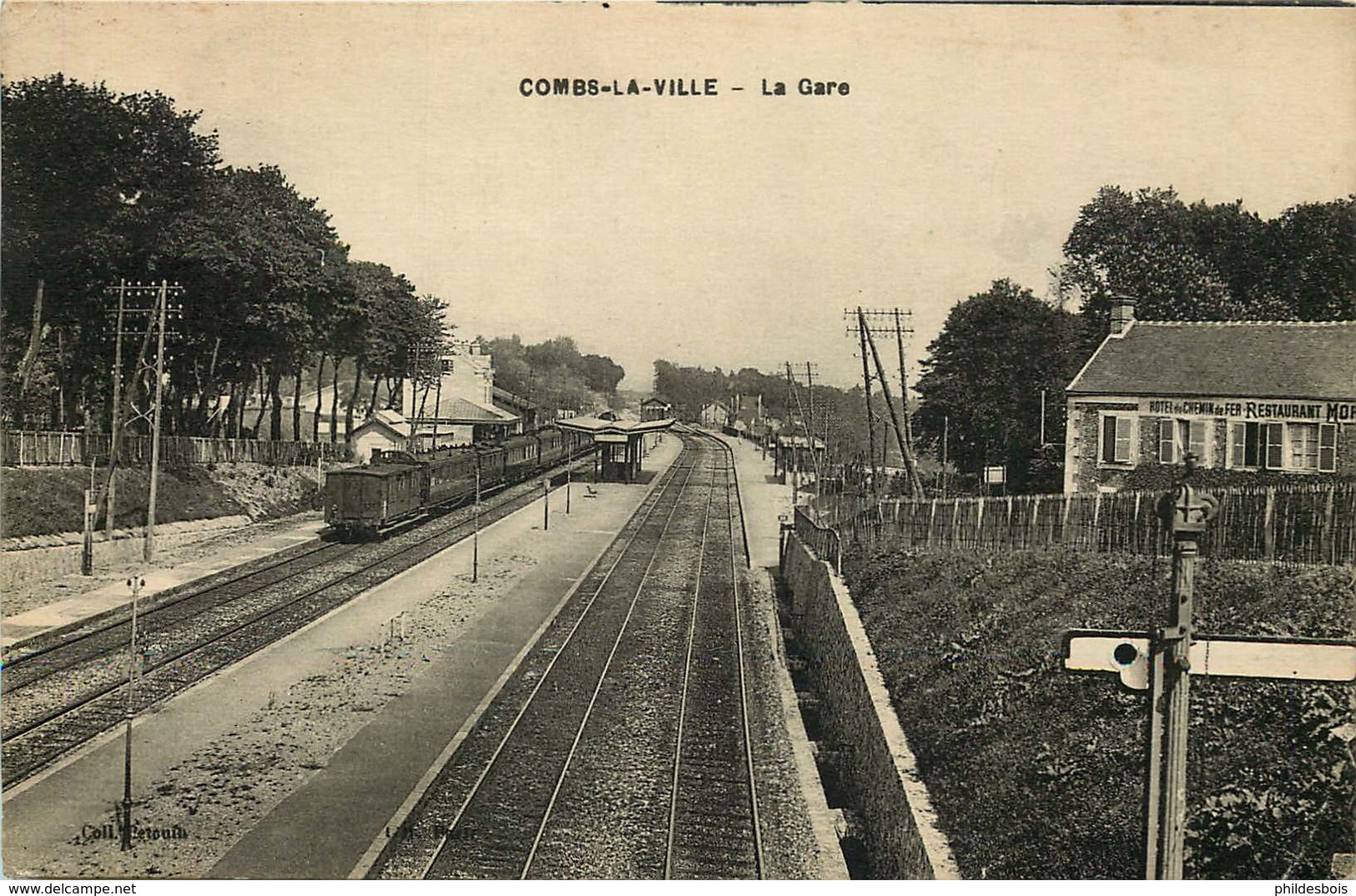 SEINE ET MARNE  COMBS LA VILLE  La Gare - Combs La Ville