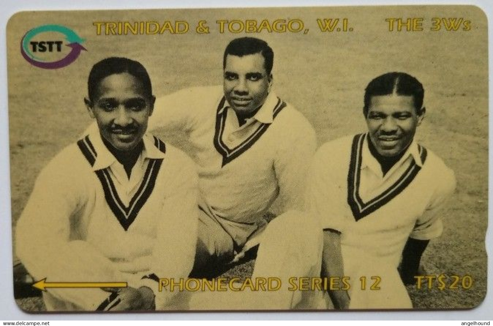 Trinidad And Tobago TT$20  144 CTTB Cricket  The 3 "W"s - Trinité & Tobago