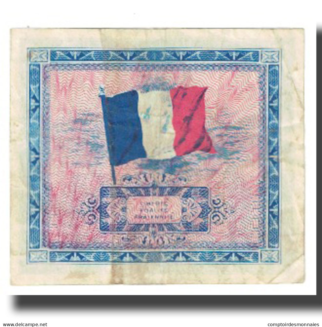 France, 2 Francs, 1944, TTB, Fayette:VF16.1, KM:114a - 1944 Flagge/Frankreich