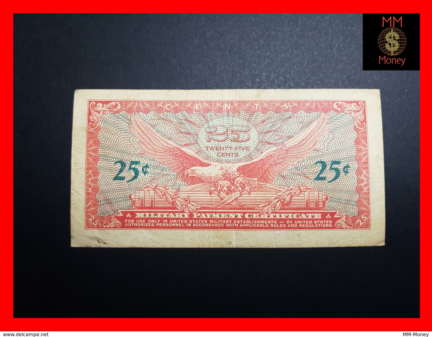 U.S.A.  USA  United States  25 Cents 1965 P. M 59  Serie 641 VF - 1965-1968 - Serie 641