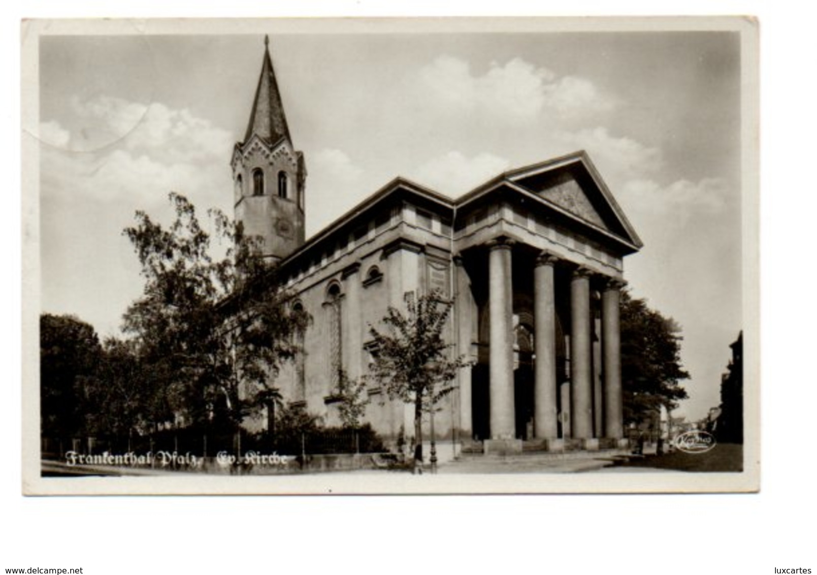 FRANKENTHAL. EV. KIRCHE. - Frankenthal