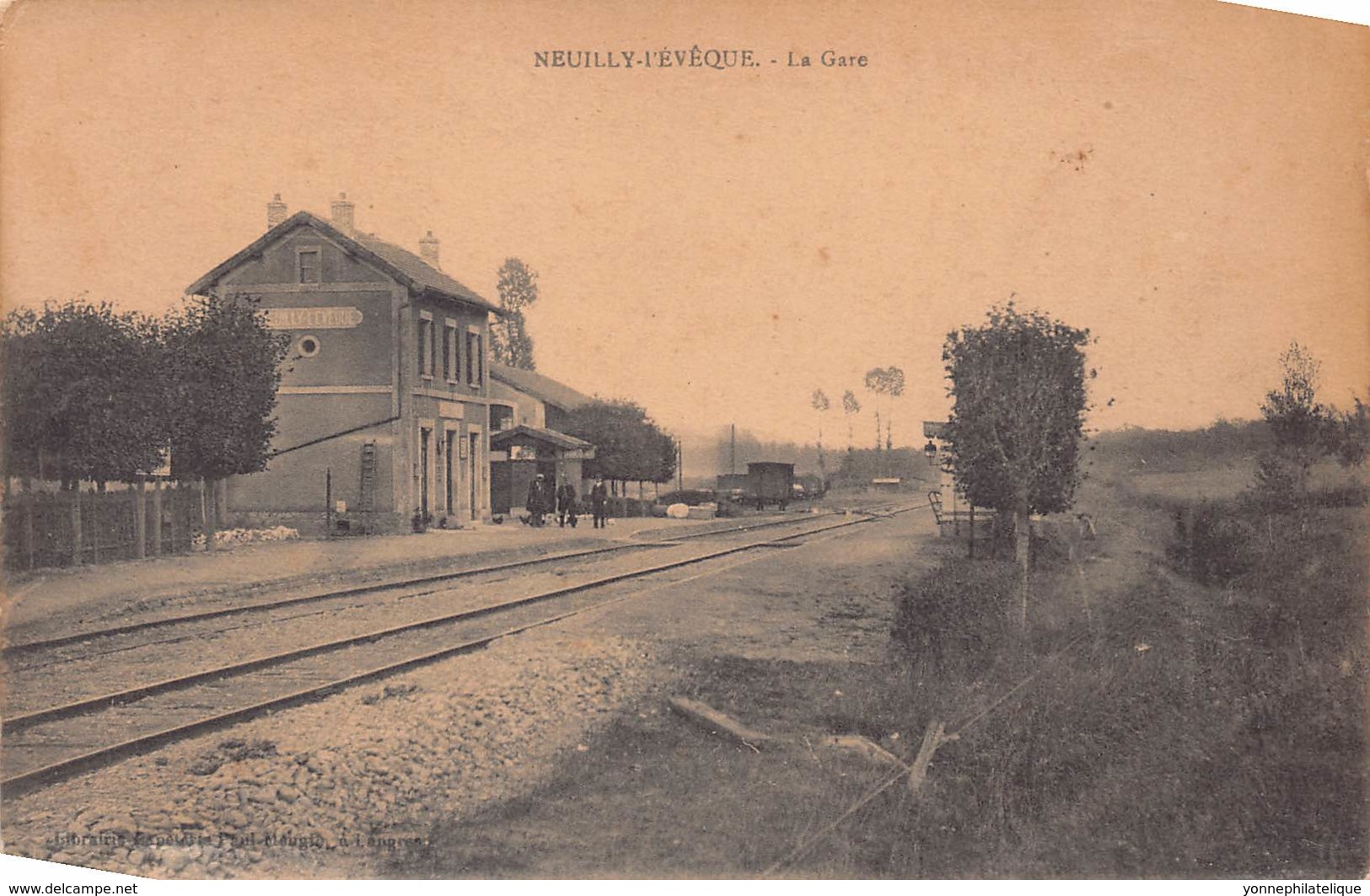 52 - HAUTE MARNE - NEUILLY L'EVEQUE - 10041 - Gare - - Neuilly L'Eveque