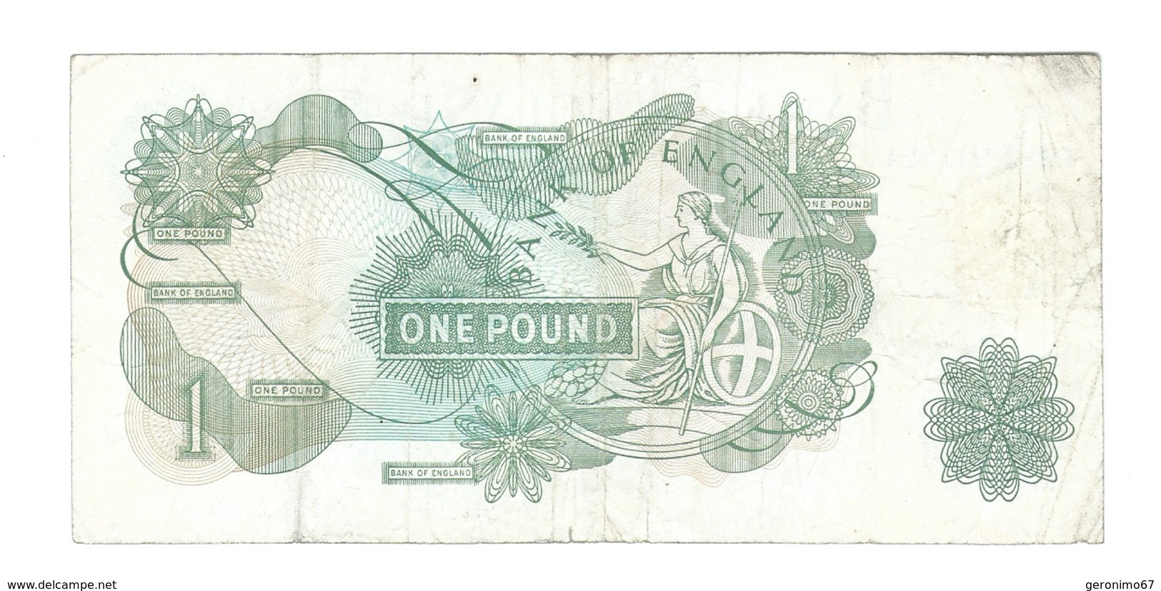 United Kingdom / Great Britain - Elizabeth II - 1 Pound - 1 Pond