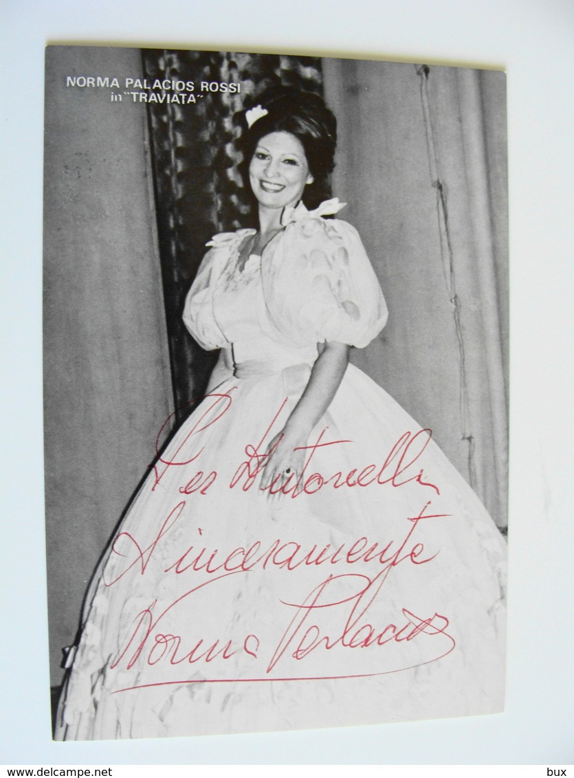 Norma Palacios Rossi Traviata  AUTOGRAFATA  TEATRO THEATRE   Théâtre STAGIONE  LIRICA OPERA - Theatre, Fancy Dresses & Costumes