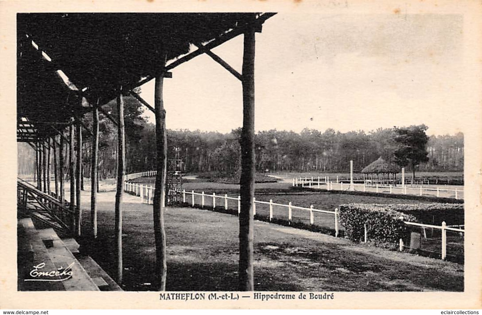 Sport.   Hippisme :      Hippodrome De Boudré    Seiches Matheflon    49    (voir Scan) - Hípica