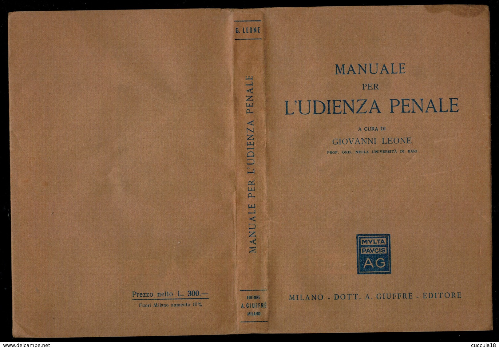 MANUALE PER L’UDIENZA PENALE - Recht Und Wirtschaft